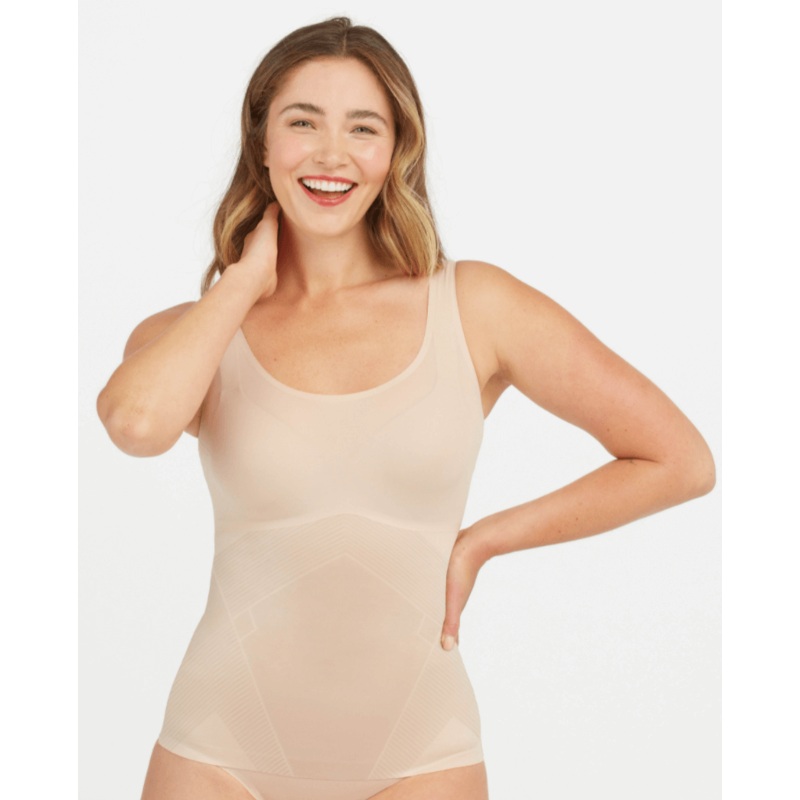SPANX Thinstincts Tank 2.0|Champagne|Black|Cafe Au Lait|X-Small|Small|Medium|Large|X-Large|1X|2X