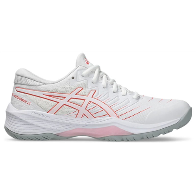 Gel-Netburner 21 (D)|White/Papaya|8|8.5|9|9.5|10|10.5|11