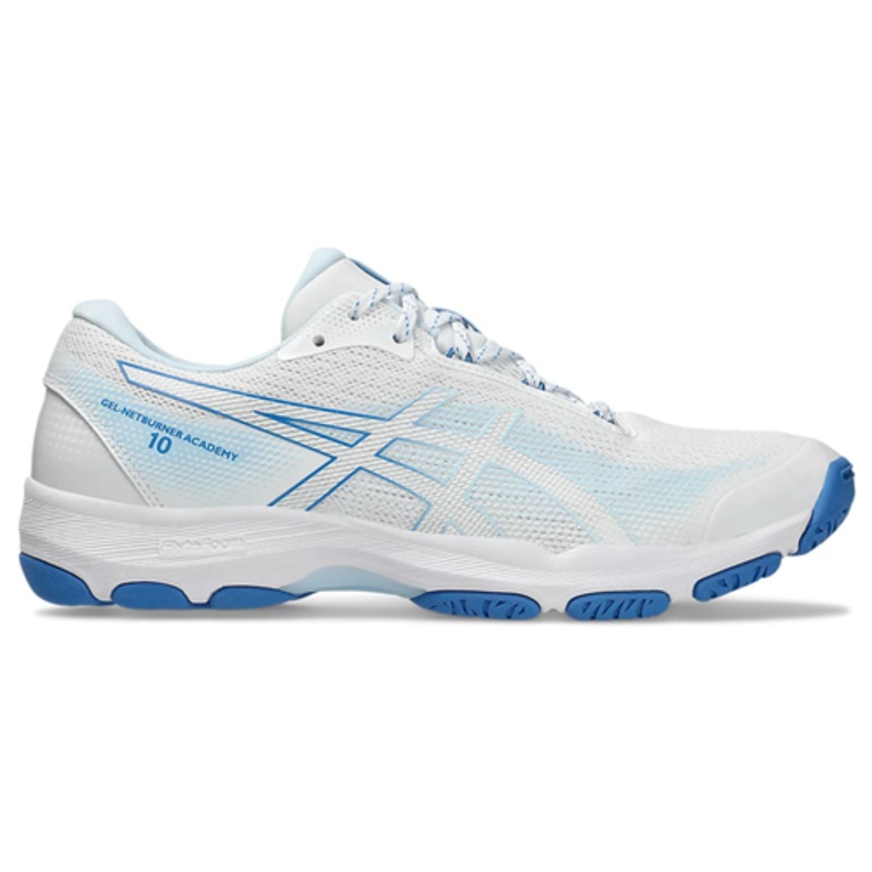 Gel-Netburner Academy 10|White/Light Blue|7.5|8|8.5|9|9.5|10|11|12