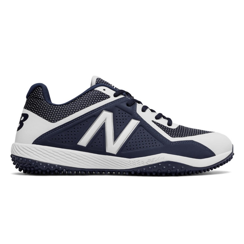 New Balance – Navy/White 4040v4 Baseball Turf Shoes (T4040TN4)