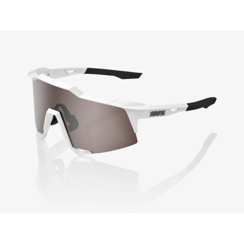 100% – Speedcraft – Matte White/HiPER Silver Miror (61001-404-03)
