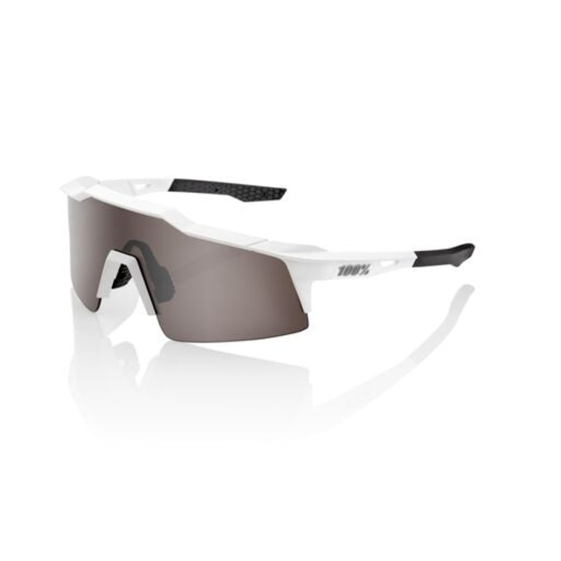 100% – Speedcraft SL – Matte White/HiPER Silver Mirror (61002-000-76)