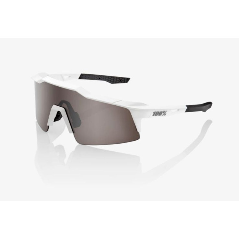 100% – Speedcraft SL – Matte White/HiPER Silver Mirror (61002-404-01)