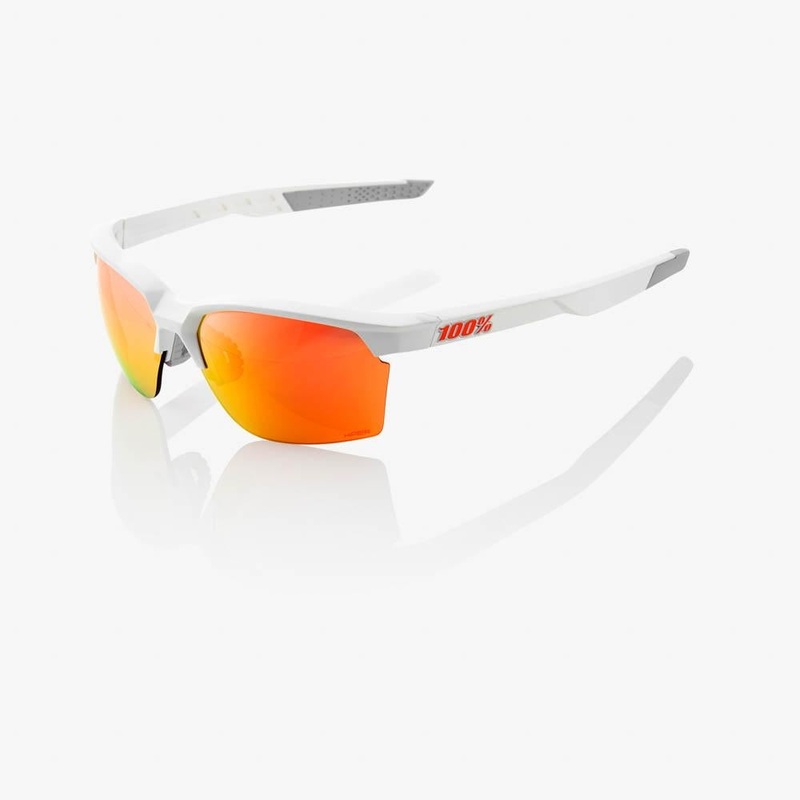 100% – SportCoupe – Matte White/HiPER Red Multilayer (61020-000-43)
