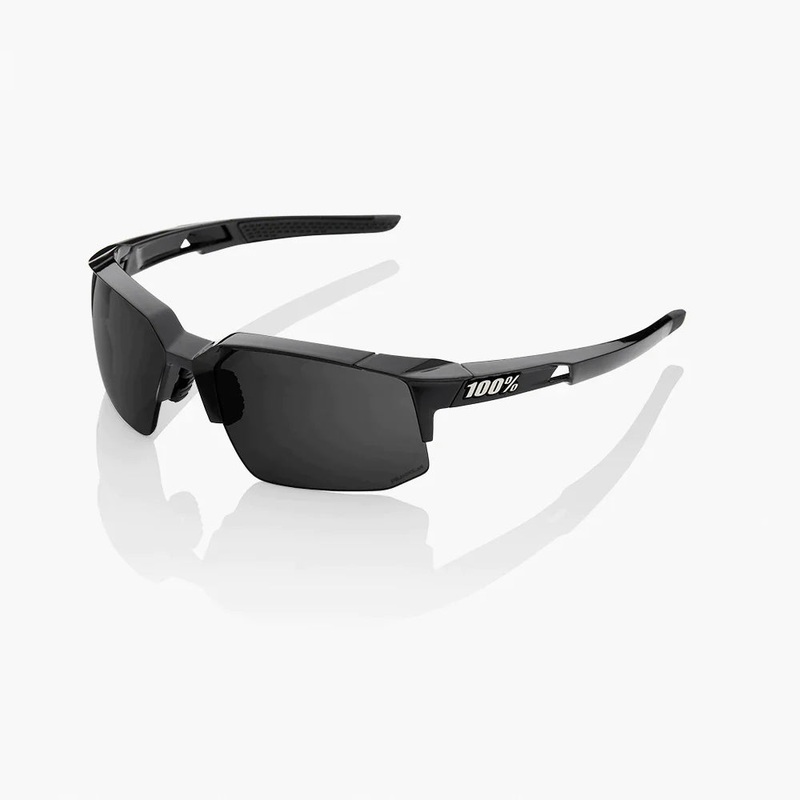 100% – SPEEDCOUPE Polished Black Grey PeakPolar Lens