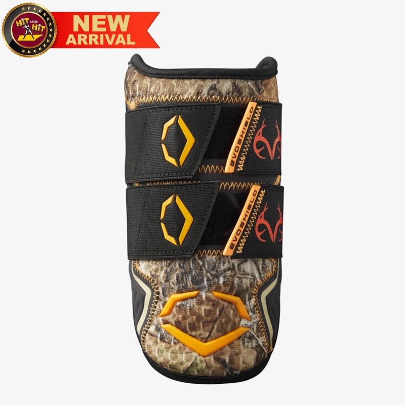 X-SRZ REALTREE EDGE CAMO BATTERS DOUBLE STRAP ELBOW GUARD