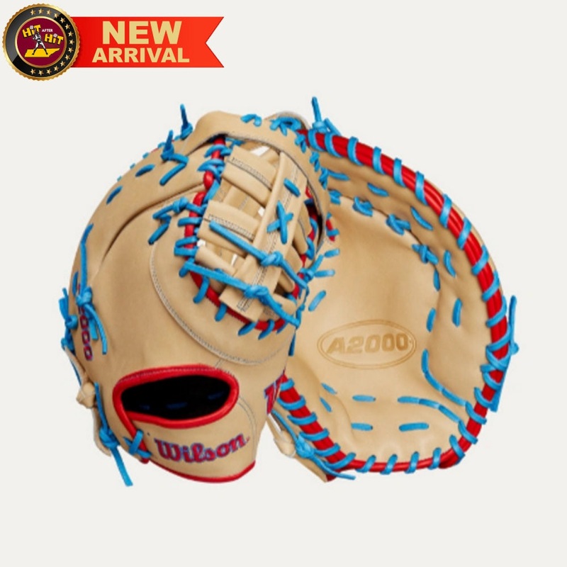 Wilson Spring 2025 A2000 1677 Blonde 12.5 Baseball First Base Mitt: WBW102753125