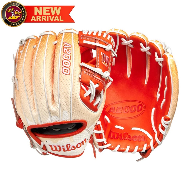 Wilson June 2025 A2000 1975 Creamsicle Orange Glove of the Month: WBW1034811175