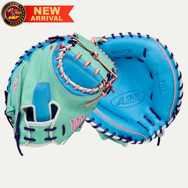 Wilson Fall 2025 A2K 1734 34 Baseball Catchers Mitt: WBW10347634