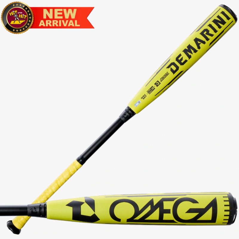 2025 DeMarini Omega Electric Yellow (-3) BBCOR Baseball Bat: WBD2635010