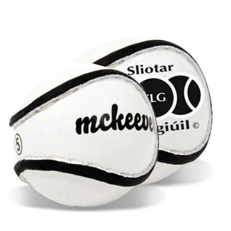 McKeever All-County Sliotar|4|5|White|Neon Yellow
