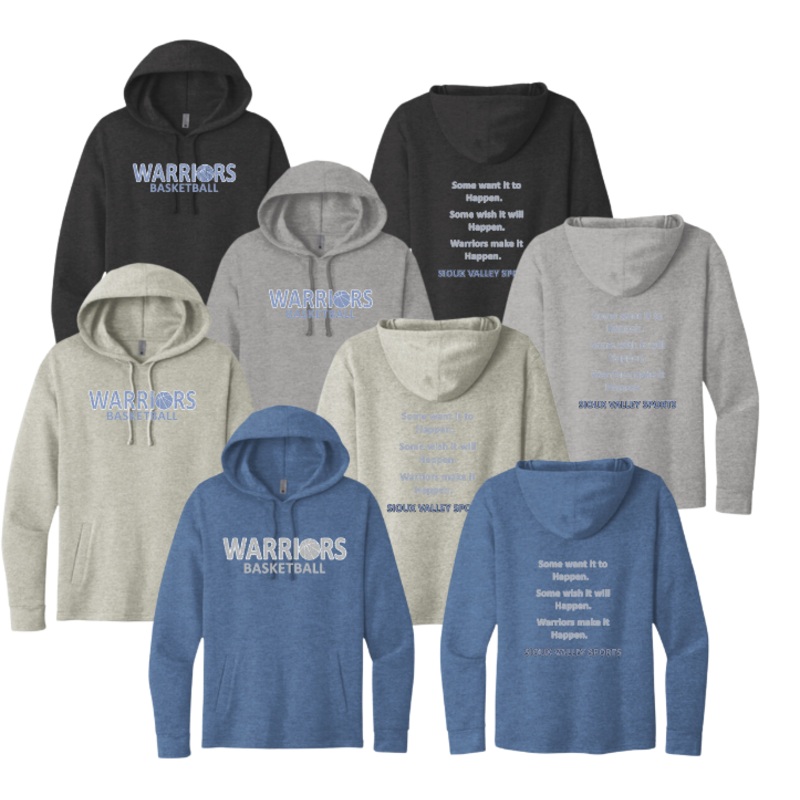 2024 SVS Warrior Basketball : Next Level Apparel Unisex Hoodie
