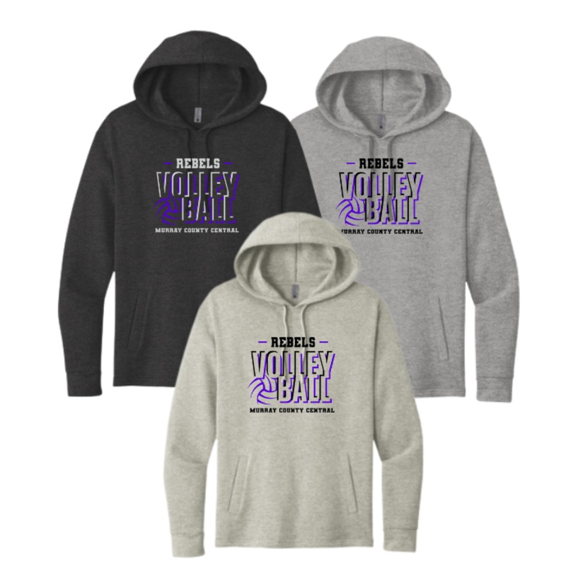 MCC 2024 VOLLEYBALL : Next Level Apparel Unisex Hoodie