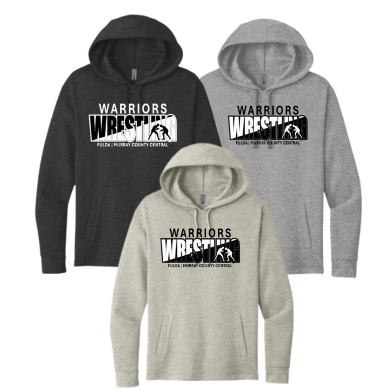 F/MCC Warrior Wrestling 2024 : Next Level Apparel Unisex Hoodie